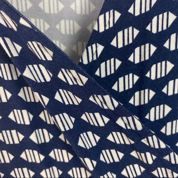 Tart jumpsuit blue/white geometric print XS modal - Picture 5 of 14